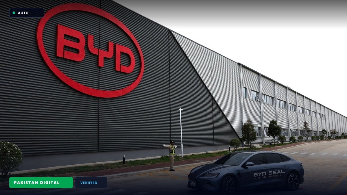 BYD Pakistan Plant to Start Operations by Mid-December