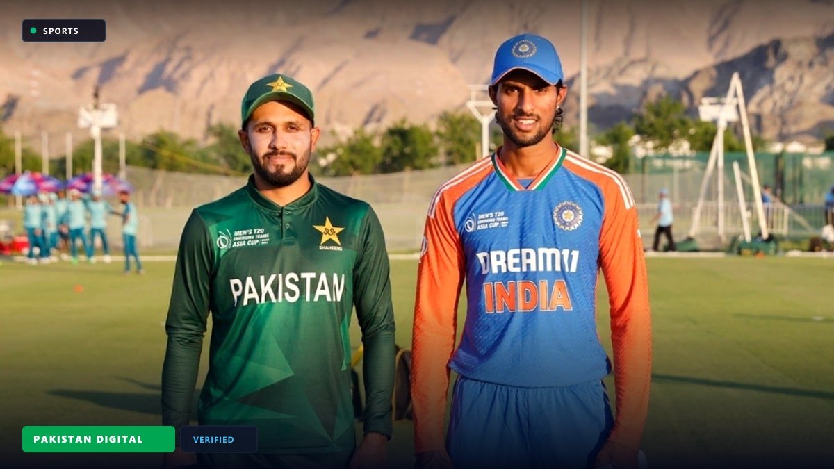 Pakistan vs India Match Date Confirmed as Asia Cup Rising Stars 2026 Schedule Announced